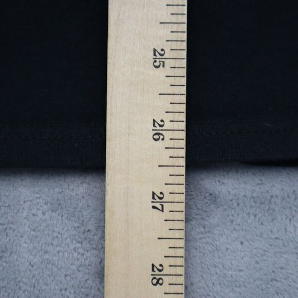 Gildan Shirt Mens M Black Short Sleeve Crew Neck Cotton Graphic Print Casual Tee - Picture 7 of 16